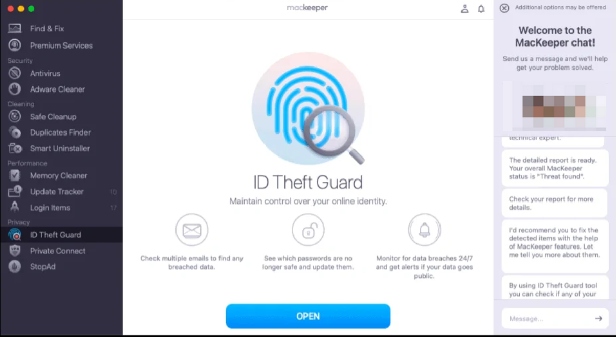 MacKeeper ID Theft Guard