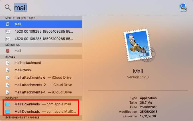 supprimer mail
