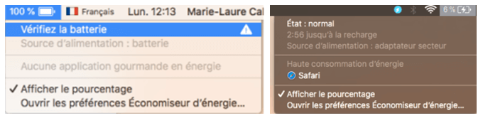 batterie mac