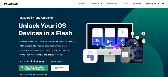 Passvers iPhone Unlocker