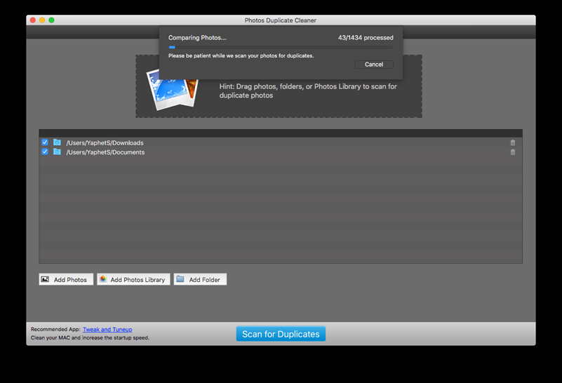 Photo Duplicate Cleaner