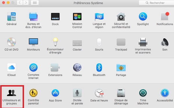utiliser et groupes mac