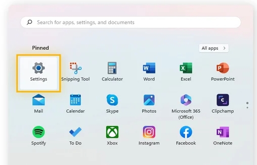 hit Settings | Delete Temp Files Mac