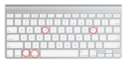 Mac PRAM zurücksetzen Tastenkombi