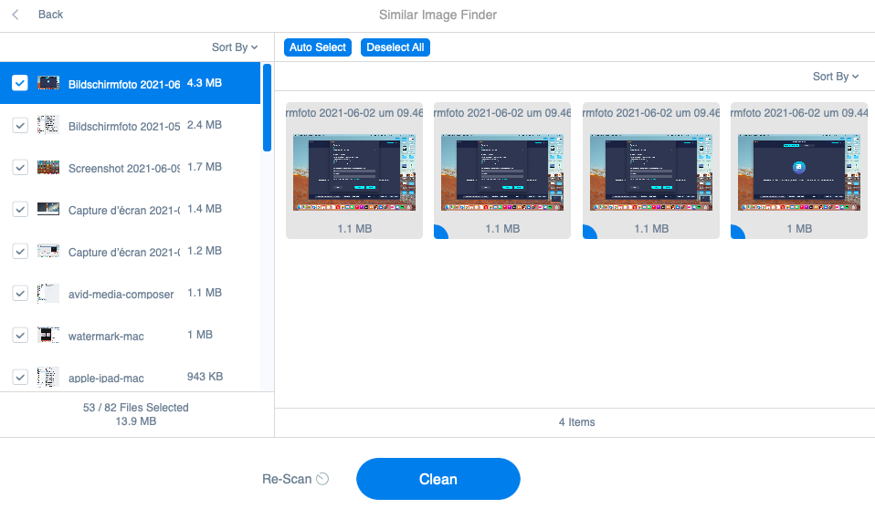 ToolKit — дубликаты изображений