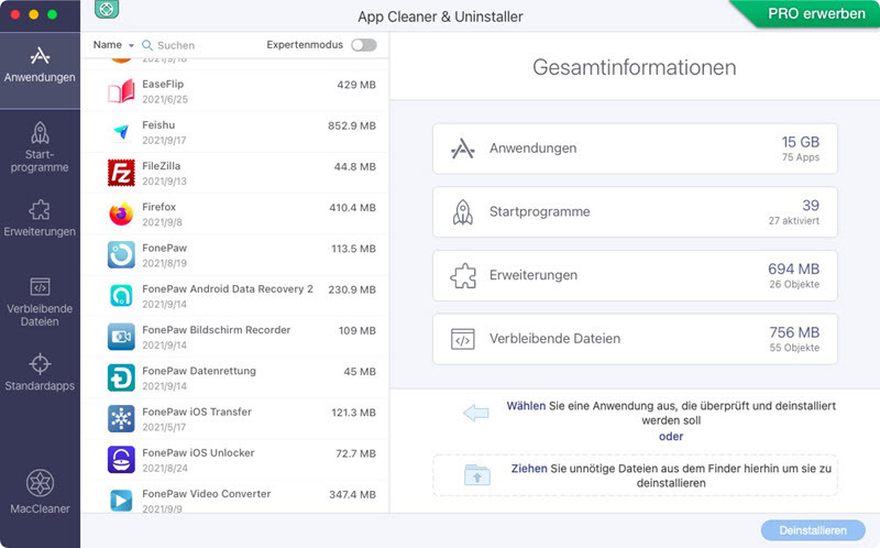 App Cleaner & Uninstaller