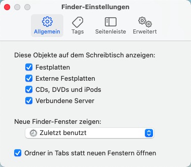 Festplatten auswählen