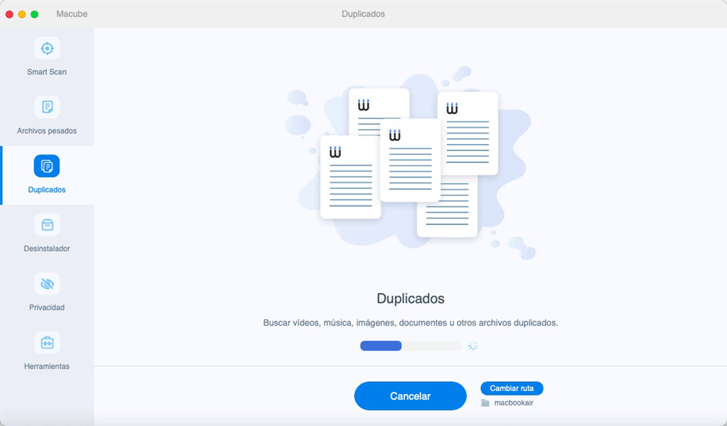 Buscar los archivos duplicados en Mac