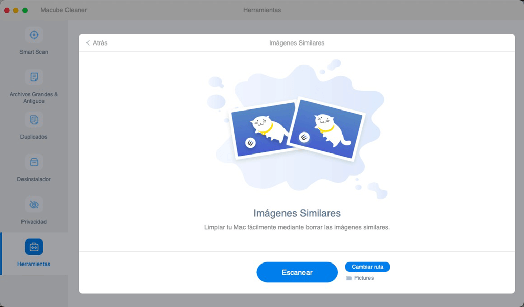 Limpiar las fotos duplicadas en Mac
