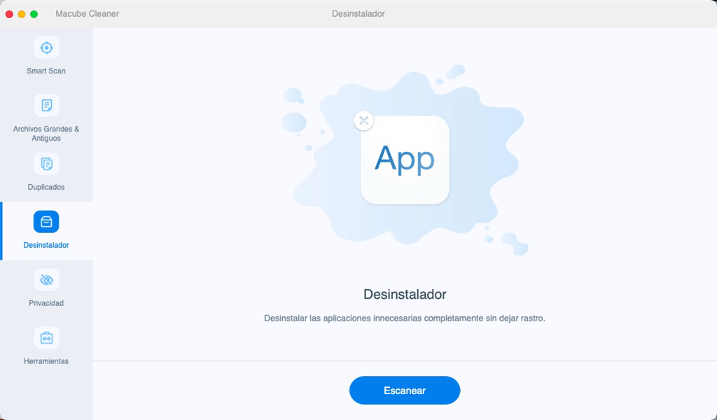 Desinstalador Macube