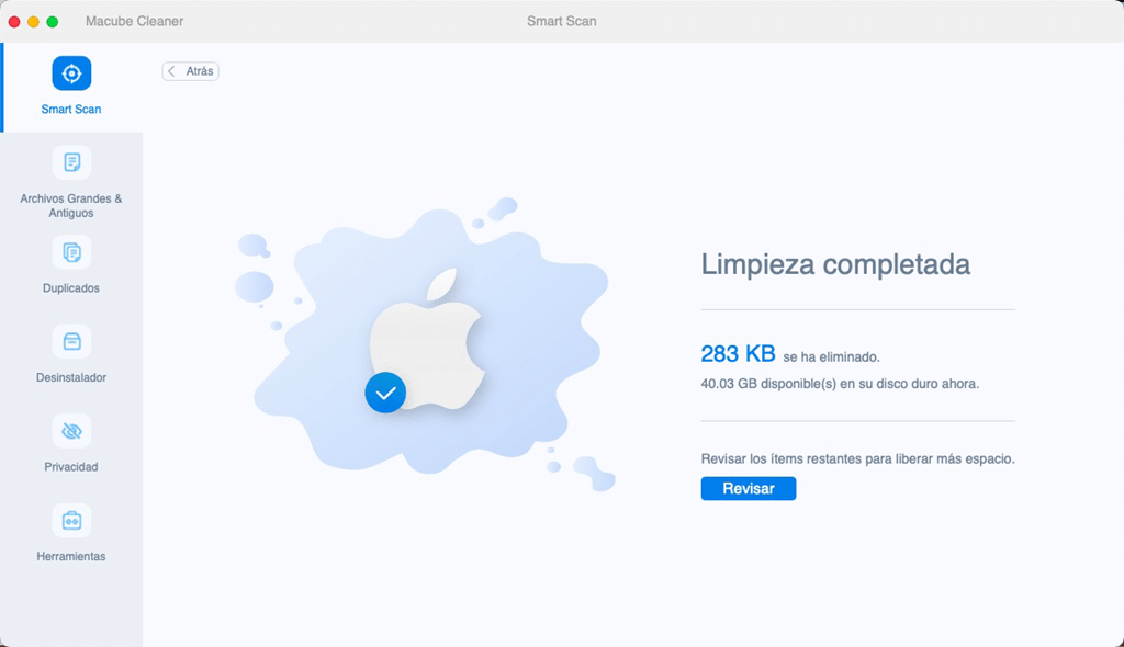 Eliminar los archivos basura en Mac