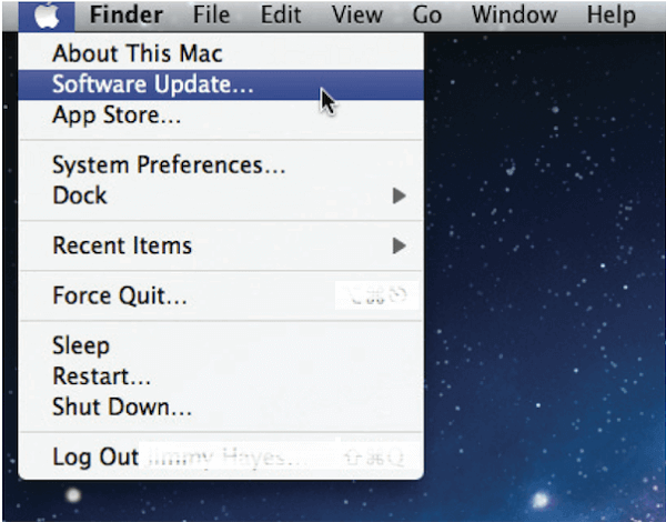 Actualización de Software Mac