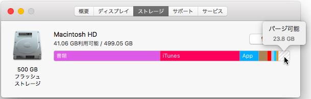 ストレージ 容量