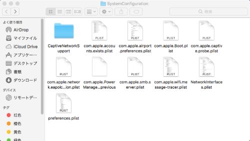 Finder フォルダ
