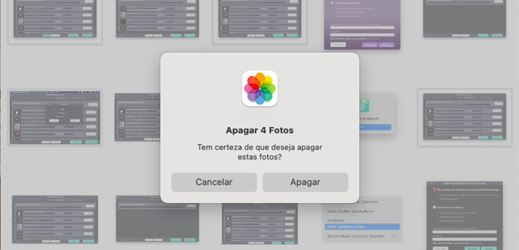 confirmar apagar