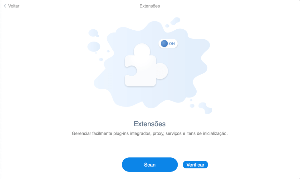 Scan Extensões