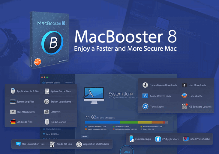 Interface de MacBooster