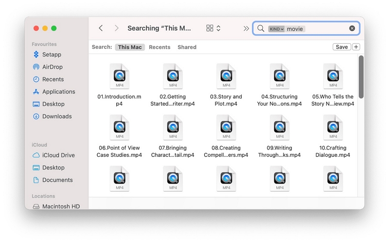 this mac | movie on mac