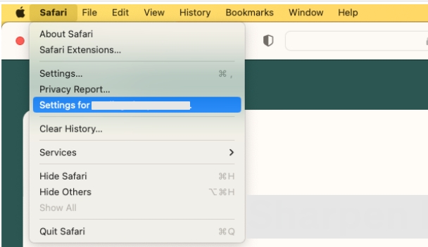 choose Settings for netflix | Can't Watch Netflix Mac