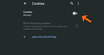 Biscoitos | Limpar cookies e cache nos navegadores