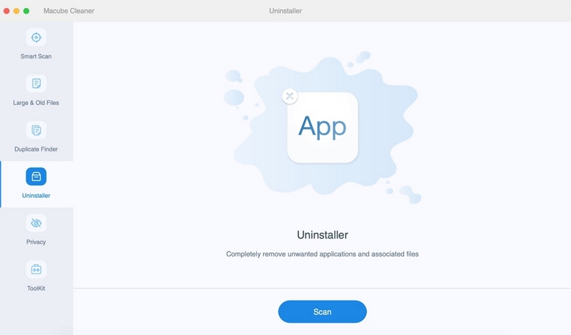 Deinstallationsprogramm auf Macube | Entfernen Sie Apps vom Start auf dem Mac