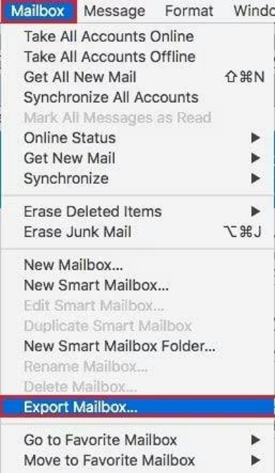 Export Mail | Backup Mail On Mac