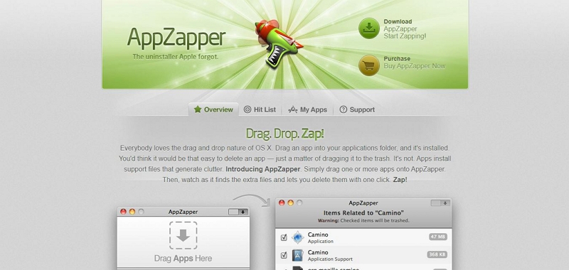 Aplicativo Zapper | App Cleaner para Mac