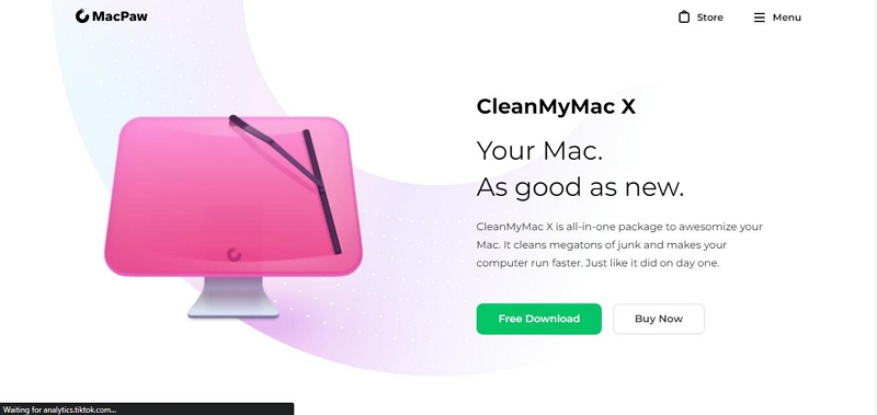 CleanMyMac X | software de eliminación de cookies