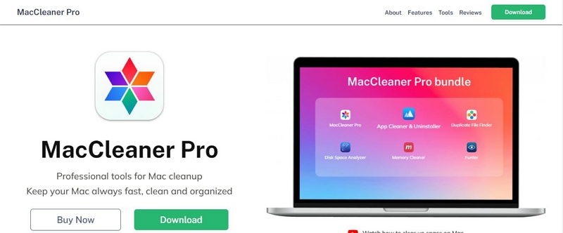 MacCleaner Pro | software de eliminación de cookies