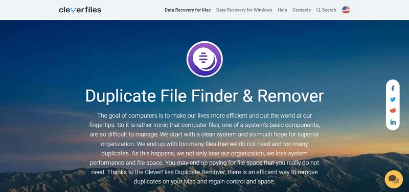 CleverFiles Duplicate Finder | duplicate folder finder Mac