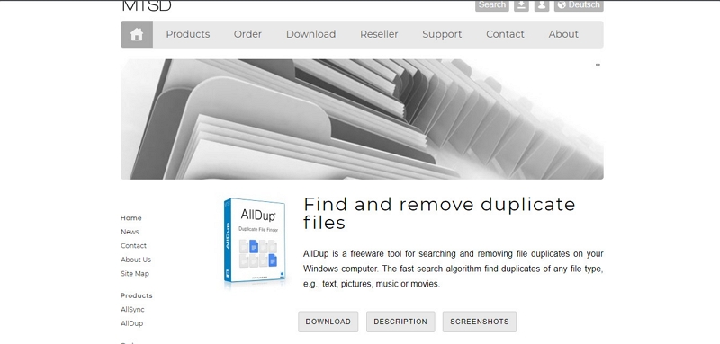 AllDup | Duplicate File Finder