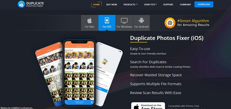 Reparador de fotos duplicadas para iOS | Buscador de fotos duplicadas