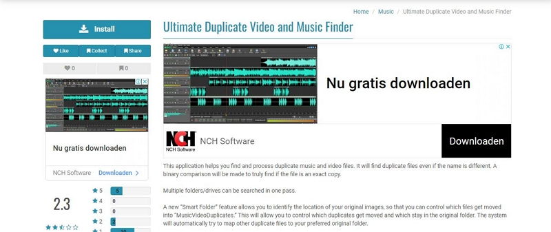 Ultimativer Finder für doppelte Videos und Musik | Duplikat-Video-Finder