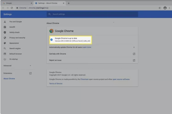 see Chrome version | Can't Watch Netflix Mac