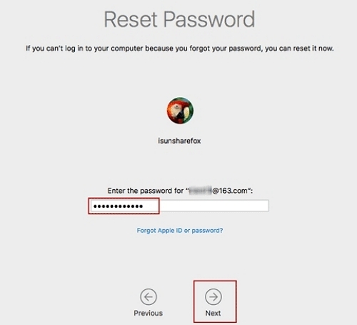 Type your new password | The Disk Macintosh HD Can't be Unlocked