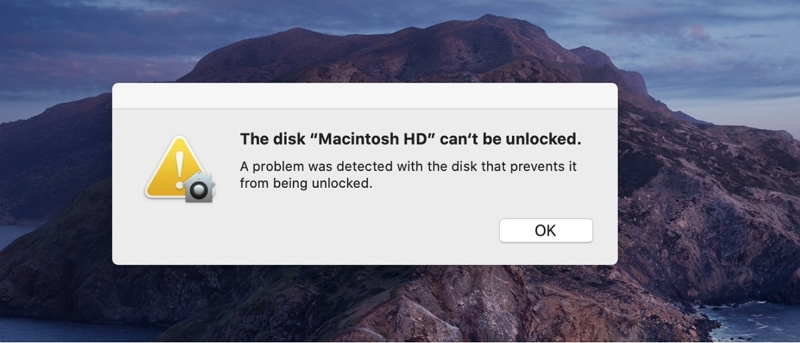 What is Macintosh HD 2| The Disk Macintosh HD Can't be Unlocked