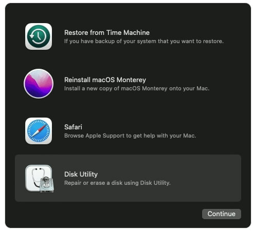 reinstall macOS in Recovery Mode | Clear Other Volumes in Container Mac