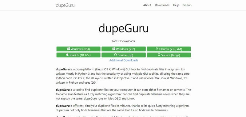 Cisdem Duplicate Finder Alternative DupeGuru Duplicate Finder | Cisdem Duplicate Finder