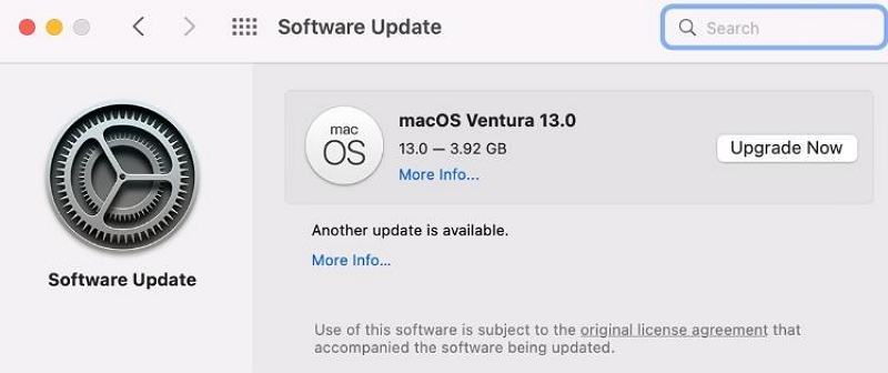 Actualización de software | Mac se congela al iniciar