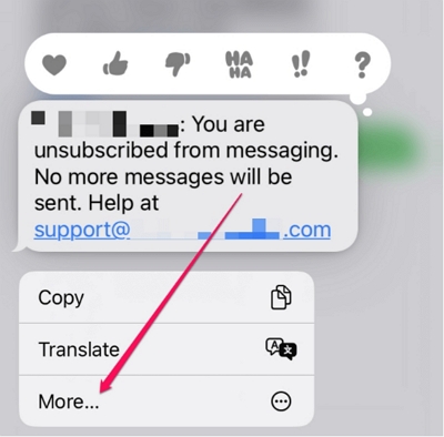 supprimer un message individuel | supprimer les messages iCloud