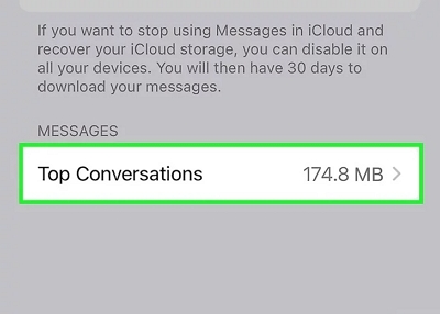 Supprimer la conversation d'iCould | supprimer les messages iCloud