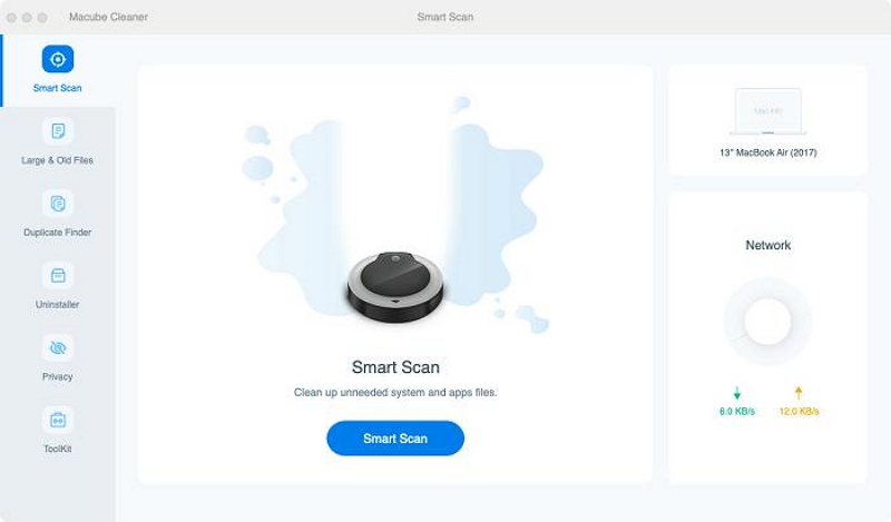 Smart Scan | Finden Sie die Festplatte auf dem Mac