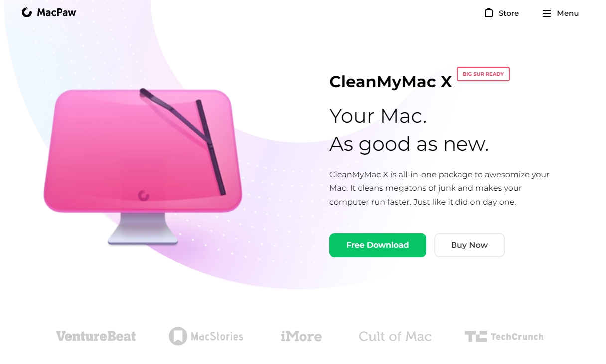 CleanMyMac X | Beste Software zur Beschleunigung des Mac