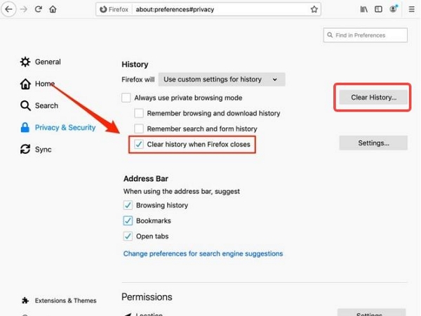 Clear History | can my employer see my internet history
