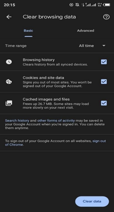 check boxes | Can My Employer See My Internet History