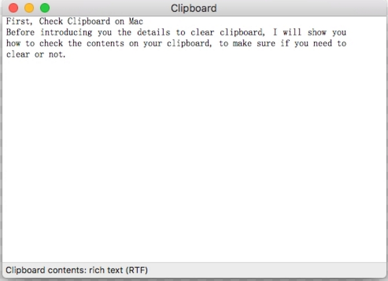 Show Clipboard2 | Clear Clipboard History on Mac