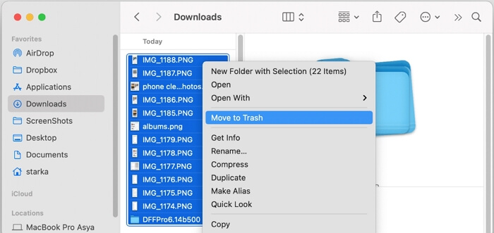 clear downloads folder mac | Clear System Storage on Mac