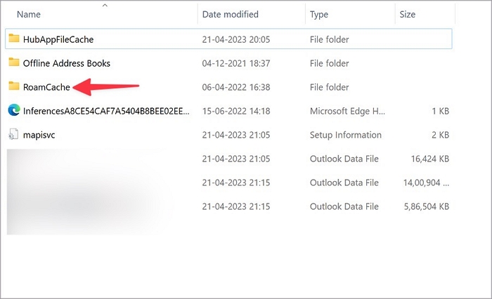 borrar ventanas de caché de Outlook paso 2 | Borrar la caché de Outlook 365 en Mac/Windows/Android/iPhone