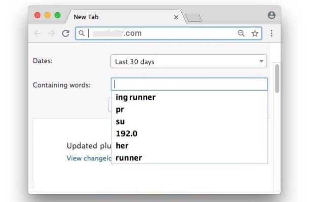 удалить предложения автозаполнения Chrome | Удалить автозаполнение в Chrome на Mac