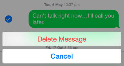 delete messages iphone step 2 | clean junk files iphone